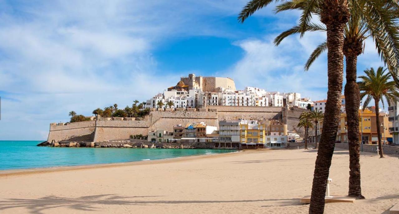 Casa Gran Mirador, 200 M2 ,Vistas Al Mar Y Wifi, Peniscola Villa Bagian luar foto